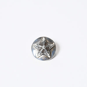 極美品 CHROME HEARTS クロムハーツ スターボタン ヘアバンド コンチョ 重量約14.58g 1992/08/2008/.925刻印 シルバー925 中古 4b013628