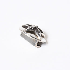 極美品 CHROME HEARTS クロムハーツ スターボタン ヘアバンド コンチョ 重量約14.58g 1992/08/2008/.925刻印 シルバー925 中古 4b013628
