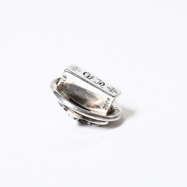 極美品 CHROME HEARTS クロムハーツ スターボタン ヘアバンド コンチョ 重量約14.58g 1992/08/2008/.925刻印 シルバー925 中古 4b013628