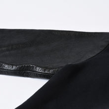 Load image into Gallery viewer, CHROME HEARTS クロムハーツ Y NOT スウェットシャツ サイズM セメタリークロスパッチ CHプラスパッチ レザー ブラック 美品 中古 4b013665