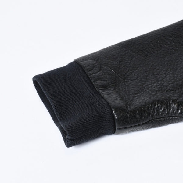 CHROME HEARTS クロムハーツ Y NOT スウェットシャツ サイズM セメタリークロスパッチ CHプラスパッチ レザー ブラック 美品 中古 4b013665