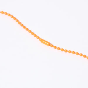 極美品 CHROME HEARTS クロムハーツ ラバースモール CHクロス シリコン ネックレス ラバー グリーン ボールチェーン 中古 4b013674
