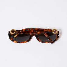 Load image into Gallery viewer, CARTIER カルティエ サングラス アイウェア T8200420 サイズ53□19 130 GP メタル アセテート べっ甲カラー ブラウン 美品 中古 4b013655
