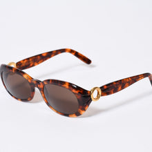 Load image into Gallery viewer, CARTIER カルティエ サングラス アイウェア T8200420 サイズ53□19 130 GP メタル アセテート べっ甲カラー ブラウン 美品 中古 4b013655