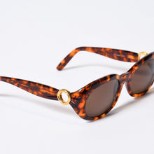 Load image into Gallery viewer, CARTIER カルティエ サングラス アイウェア T8200420 サイズ53□19 130 GP メタル アセテート べっ甲カラー ブラウン 美品 中古 4b013655