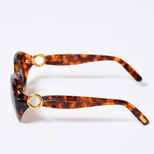 Load image into Gallery viewer, CARTIER カルティエ サングラス アイウェア T8200420 サイズ53□19 130 GP メタル アセテート べっ甲カラー ブラウン 美品 中古 4b013655
