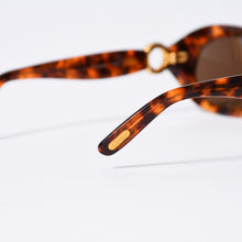 Load image into Gallery viewer, CARTIER カルティエ サングラス アイウェア T8200420 サイズ53□19 130 GP メタル アセテート べっ甲カラー ブラウン 美品 中古 4b013655