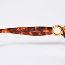 Load image into Gallery viewer, CARTIER カルティエ サングラス アイウェア T8200420 サイズ53□19 130 GP メタル アセテート べっ甲カラー ブラウン 美品 中古 4b013655
