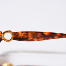 Load image into Gallery viewer, CARTIER カルティエ サングラス アイウェア T8200420 サイズ53□19 130 GP メタル アセテート べっ甲カラー ブラウン 美品 中古 4b013655