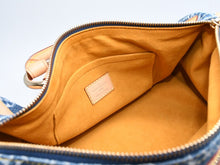 Load image into Gallery viewer, 新品同様 LOUIS VUITTON ルイヴィトン ネオスピーディ ハンドバッグ M95019 モノグラム デニム インディゴブルー ゴールド金具 中古 4b013468