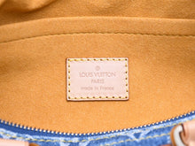 Load image into Gallery viewer, 新品同様 LOUIS VUITTON ルイヴィトン ネオスピーディ ハンドバッグ M95019 モノグラム デニム インディゴブルー ゴールド金具 中古 4b013468