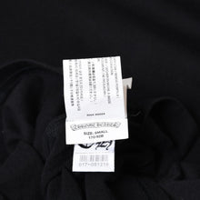 Load image into Gallery viewer, CHROME HEARTS クロムハーツ ロゴ プリントTシャツ サイズS ヴィンダガー ブラック コットン 美品 中古 4b013683