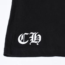 Load image into Gallery viewer, CHROME HEARTS クロムハーツ ロゴ プリントTシャツ サイズS ヴィンダガー ブラック コットン 美品 中古 4b013683