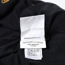Load image into Gallery viewer, CHROME HEARTS クロムハーツ VINE DAGGER ヴァインダガー 半袖Tシャツ サイズM プリント ブラック イエロー 美品 中古 4b013689