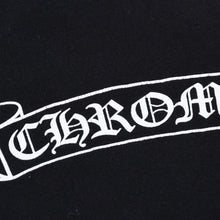 Load image into Gallery viewer, CHROME HEARTS クロムハーツ スター ホースシュー 半袖VネックTシャツ サイズM ブラック コットン 美品 中古 4b013690
