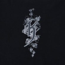 Load image into Gallery viewer, CHROME HEARTS クロムハーツ 氷室 コラボ ロゴ プリント Tシャツ サイズFREE ブラック コットン 美品 中古 4b013686