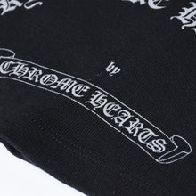 Load image into Gallery viewer, CHROME HEARTS クロムハーツ 氷室 コラボ ロゴ プリント Tシャツ サイズFREE ブラック コットン 美品 中古 4b013686