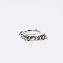 Load image into Gallery viewer, CHROME HEARTS クロムハーツ SBT BAND RING SBT バンドリング 指輪 重量約7.80g サイズ14号 シルバー925 美品 中古 4b013669