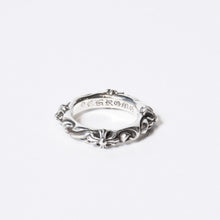 Load image into Gallery viewer, CHROME HEARTS クロムハーツ SBT BAND RING SBT バンドリング 指輪 重量約7.80g サイズ14号 シルバー925 美品 中古 4b013669