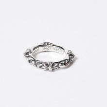 Load image into Gallery viewer, CHROME HEARTS クロムハーツ SBT BAND RING SBT バンドリング 指輪 重量約7.80g サイズ14号 シルバー925 美品 中古 4b013669