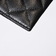 Load image into Gallery viewer, 極美品 CHANEL シャネル マトラッセ ココマーク カードケース AP0213 ランダム番台 ブラック キャビアスキン 中古 4b013729