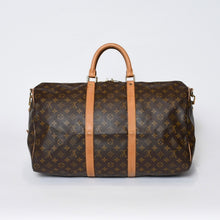 Load image into Gallery viewer, LOUIS VUITTON ルイヴィトン モノグラム キーポルバンドリエール50 ブラウン M41416 ボストンバッグ 美品 中古 4b013709