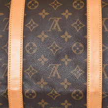 Load image into Gallery viewer, LOUIS VUITTON ルイヴィトン モノグラム キーポルバンドリエール55 2WAY ボストンバック M41414 ブラウン キャンバス 美品 中古 4b013710