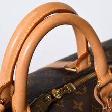 Load image into Gallery viewer, LOUIS VUITTON ルイヴィトン モノグラム キーポルバンドリエール55 2WAY ボストンバック M41414 ブラウン キャンバス 美品 中古 4b013710