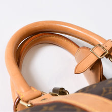 Load image into Gallery viewer, LOUIS VUITTON ルイヴィトン モノグラム キーポルバンドリエール55 2WAY ボストンバック M41414 ブラウン キャンバス 美品 中古 4b013710