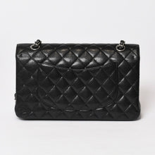 画像をギャラリービューアに読み込む, CHANEL シャネル マトラッセ25 Wフラップ Wチェーンショルダーバッグ 13番台 ココマーク キャビアスキン シルバー金具 美品 中古 4b014011