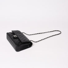 画像をギャラリービューアに読み込む, CHANEL シャネル マトラッセ25 Wフラップ Wチェーンショルダーバッグ 13番台 ココマーク キャビアスキン シルバー金具 美品 中古 4b014011