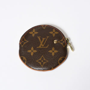 LOUIS VUITTON ルイヴィトン ポルトモネ ロン コインケース M95043 モノグラムチェリー 村上隆 ゴールド金具 美品 中古4b013011