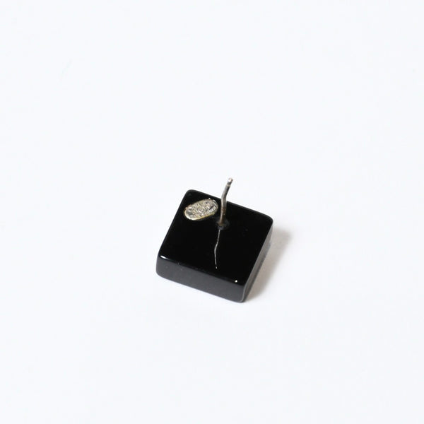 CHANEL シャネル ココマーク ピアス 重量約２.45g 05A刻印 アクリル ラインストーン ブラック クリア シルバー 両耳用 良品 中古 4b013728