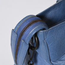 Load image into Gallery viewer, BALENCIAGA バレンシアガ ザ・ヴェロ 2WAY ショルダーバッグ 235216ブルー アンティークゴールド金具 美品 中古 4b013704