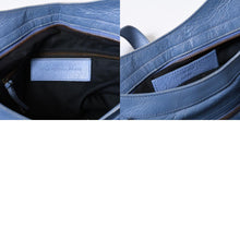 Load image into Gallery viewer, BALENCIAGA バレンシアガ ザ・ヴェロ 2WAY ショルダーバッグ 235216ブルー アンティークゴールド金具 美品 中古 4b013704