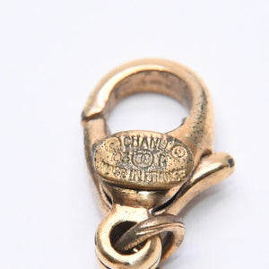 CHANEL Necklace Coco Mark Weight Approx. 5.94g 03P Stamp Gold Gold Necklace Good Condition Used 4c075926