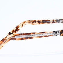 Load image into Gallery viewer, CHROME HEARTS クロムハーツ MYDIXADRYLL 伊達メガネ アイウェア サイズ55□18-135 BSフレア べっ甲カラー シルバー925 美品 中古 4b013763