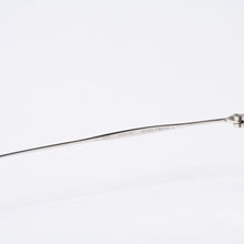 Load image into Gallery viewer, CHROME HEARTS クロムハーツ BONE PRONE Ⅰ 伊達メガネ アイウェア サイズ48□21-150 CHプラス シルバー925 美品 中古 4b013764