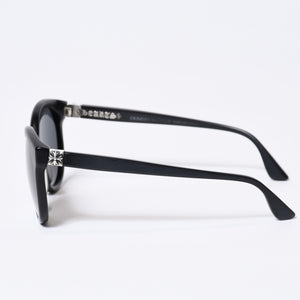 CHROME HEARTS クロムハーツ SQUIBJIBBLER スクイブジブラー サングラス アイウェア サイズ51-21 CHプラス シルバー925 美品 中古 4b013761