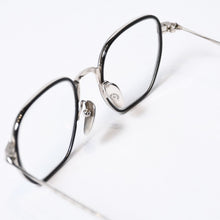 Load image into Gallery viewer, CHROME HEARTS クロムハーツ BONE PRONE Ⅰ 伊達メガネ アイウェア サイズ48□21-150 CHプラス シルバー925 美品 中古 4b013764