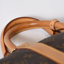 Load image into Gallery viewer, LOUIS VUITTON ルイヴィトン モノグラム キーポル45 ボストンバッグ M41428 PVC ヌメ革 ブラウン ゴールド金具 美品 中古 4b013708