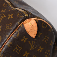 Load image into Gallery viewer, LOUIS VUITTON ルイヴィトン モノグラム キーポル45 ボストンバッグ M41428 PVC ヌメ革 ブラウン ゴールド金具 美品 中古 4b013708