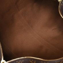 Load image into Gallery viewer, LOUIS VUITTON ルイヴィトン モノグラム キーポル45 ボストンバッグ M41428 PVC ヌメ革 ブラウン ゴールド金具 美品 中古 4b013708