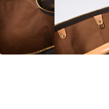 Load image into Gallery viewer, LOUIS VUITTON ルイヴィトン モノグラム キーポル45 ボストンバッグ M41428 PVC ヌメ革 ブラウン ゴールド金具 美品 中古 4b013708