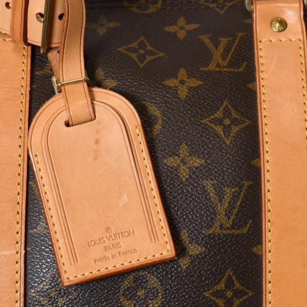 LOUIS VUITTON ルイヴィトン キーポル50 ボストンバッグ M41426 モノグラム PVC レザー モノグラム ゴールド金具 美品 中古 4b013707