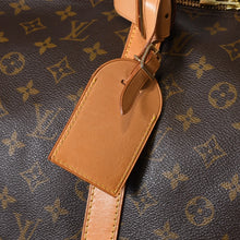 Load image into Gallery viewer, LOUIS VUITTON ルイヴィトン キーポル50 ボストンバッグ M41426 モノグラム PVC レザー モノグラム ゴールド金具 美品 中古 4b013707