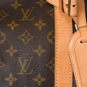LOUIS VUITTON ルイヴィトン キーポル50 ボストンバッグ M41426 モノグラム PVC レザー モノグラム ゴールド金具 美品 中古 4b013707