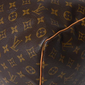 LOUIS VUITTON ルイヴィトン キーポル50 ボストンバッグ M41426 モノグラム PVC レザー モノグラム ゴールド金具 美品 中古 4b013707