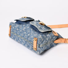 画像をギャラリービューアに読み込む, 極美品 LOUIS VUITTON ルイヴィトン モノグラムデニム バギーPM ショルダーバッグ ワンショルダー M95049 インディゴブルー 中古 4b013842