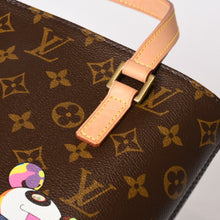 画像をギャラリービューアに読み込む, 極美品 LOUIS VUITTON ルイヴィトン 村上隆 ハンドバッグ ヴァヴァンPM モノグラムパンダ M51173 ブラウン ゴールド金具 中古 4b013863